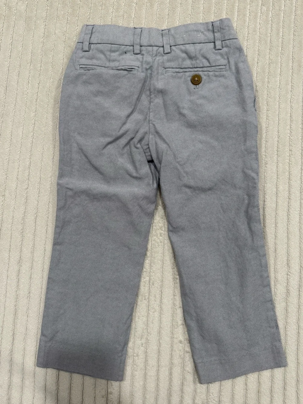 J.Crew boys Classic Thompson Suit Pants - Light Gray size 3T